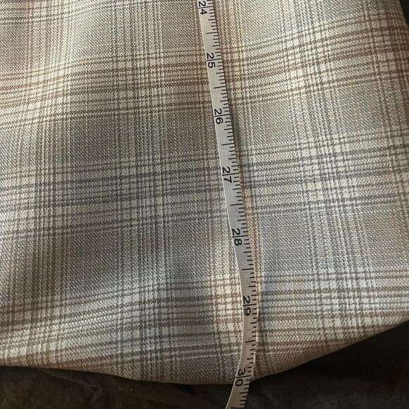 Rachel-Zoe Vest Women's Cream and Blue Waistcoats Size Medium Designer - Picture 6 of 8